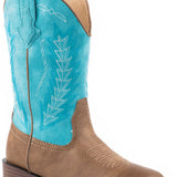 Roper Kids Billy - Tan/Turquoise