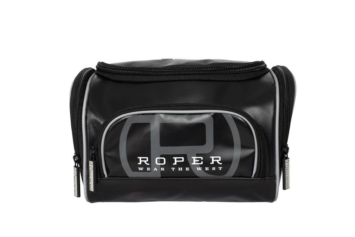 Roper PVC Toiletries Bag - Black