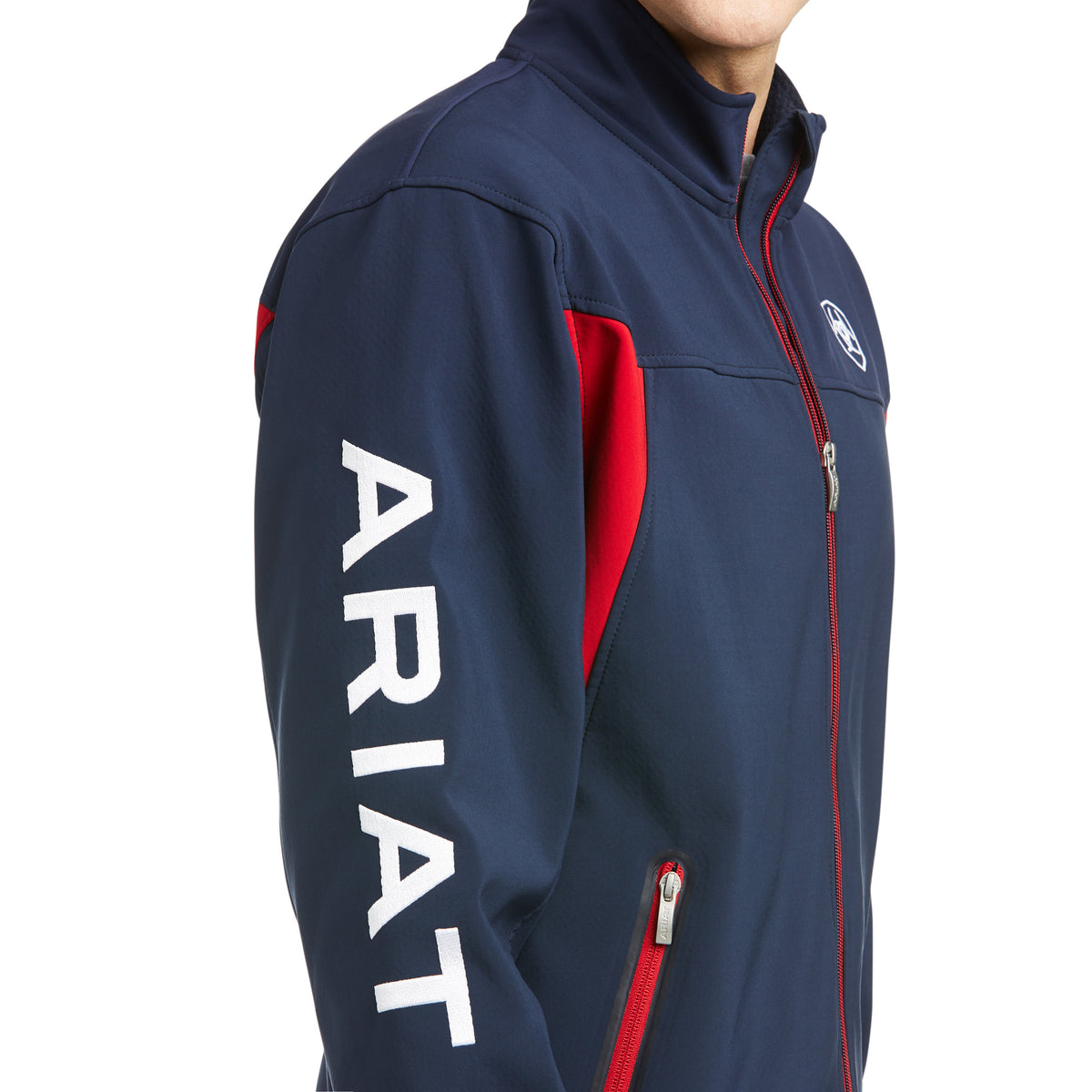 Ariat Mens New Team Softshell Jacket - Navy