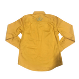 2023Sober In The Country Mens Shirt - Mustard CLEARANCE