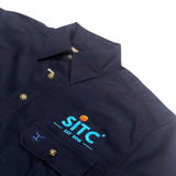2023 Sober In The Country Mens Shirt - Navy CLEARANCE