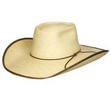 Sunbody Alex 4.5 Inch Brim Hat - Chocolate Bound Edge