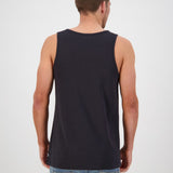 Swanndri Classic Singlet - Washed Black/Blue