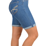 Thomas Cook Womens Suzi Slimmer Short - Light Wash