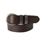 Thomas Cook Kids Silver Twin Keeper Belt - Chocolate