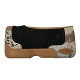 Toprail Equine The Rustler Contoured Hair On Hide Pad