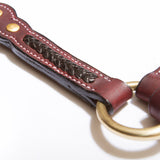 Toprail Equine leather Show Breastplate w/ 3 studs