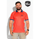 TradeMutt Fractal Polo - Orange