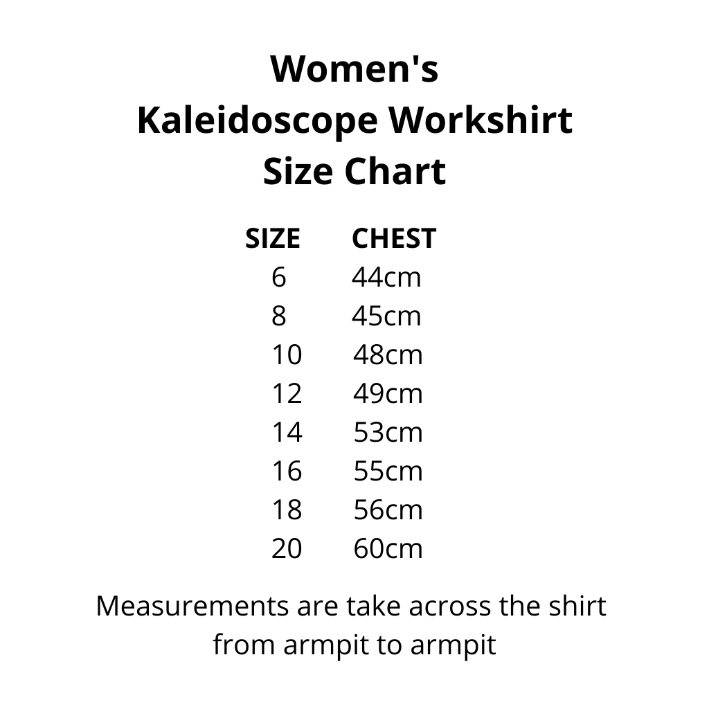 TradeMutt Womens Hi Vis Kaleidoscope Work Shirt - Yellow