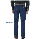Wrangler Mens Cowboy Cut Slim Fit Jean - Prewashed Indigo