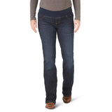 Wrangler Womens Mae Boot Cut Maternity Jeans 34 Leg