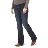 Wrangler Womens Mae Boot Cut Maternity Jeans 34 Leg