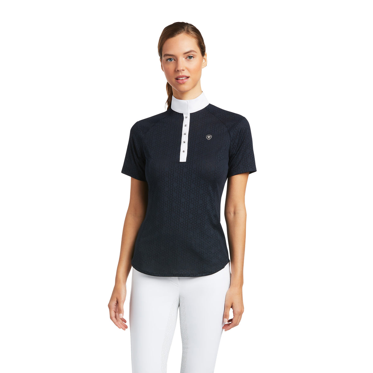 Ariat Womens Showstopper Show Shirt - Navy