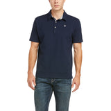 Ariat Mens Medal Polo - Navy