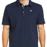 Ariat Mens Medal Polo - Navy