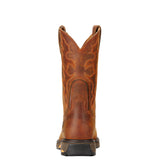 Ariat Mens Workhog Wide Square Steel Toe - Toast Premium