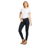 Ariat womens Ultra Stretch Skinny Perfect Rise - Sidewinder Rinse