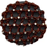 Hair Net w/Diamonte Crystals