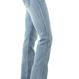 Pure Western Steer Boot Cut Jean 32 Leg - Moonshine