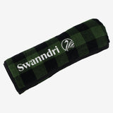 Swanndri Beach Towel - Olive/Black Check