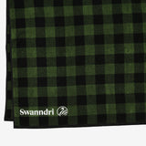 Swanndri Beach Towel - Olive/Black Check