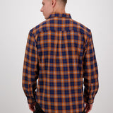 Swanndri Mens Barn Shirt - Burnt Orange