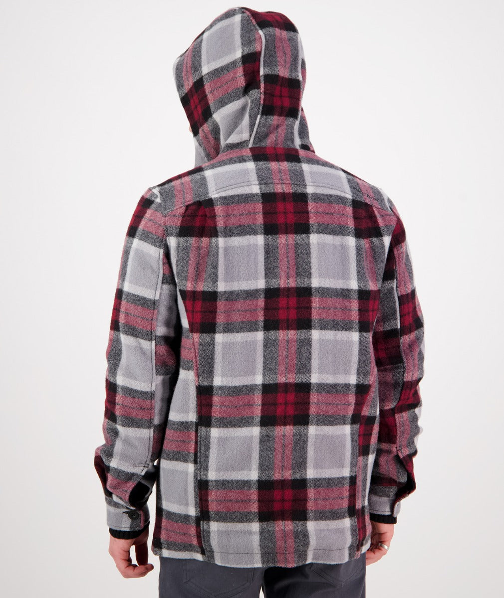 Swanndri Mens Hudson Hoody - Heritage Check