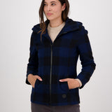 Swanndri Womens Seattle Hoodie - Pacific Check