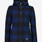 Swanndri Womens Seattle Hoodie - Pacific Check