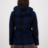 Swanndri Womens Seattle Hoodie - Pacific Check