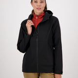 Swanndri Womens Wellington Rain Jacket - Black